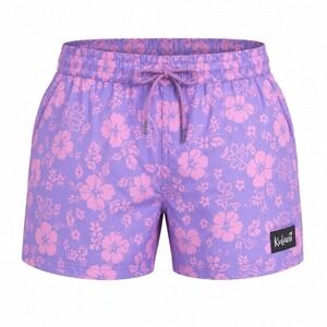 Kulani Kinis Lilac Love Swim Trunks Boardshorts Mens Small Floral Side Pockets
